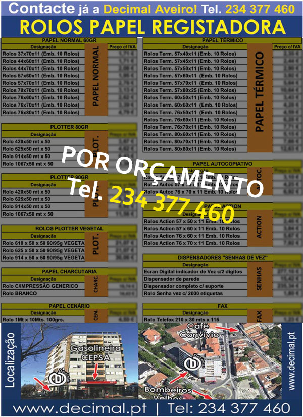 Rolos Aveiro